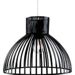2313BK Firstlight Hängeleuchte Edison Screw, E27, 100 W, Pendelleuchte, Mira - Modern schwarz