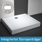 AQUABAD® Duschwanne Comfort Ultima 90x120cm Rechteckig