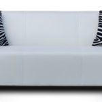B-famous 3-Sitzer Sofa Cube 183 x 85 cm, PU, weiß