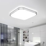 BAYTTER® 12W LED Deckenleuchte Deckenlampe für Esszimmer Arbeitszimmer Schlafzimmer usw, 30 x 30cm, warmweiß/kaltweiß (kaltweiß)