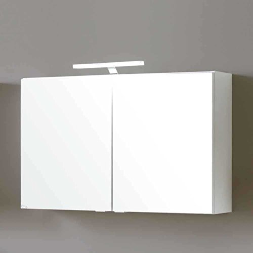 Bad Spiegelschrank Select in Weiß Matt Breite 80 cm Ohne Beleuchtung Pharao24