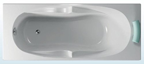 Badewanne 170x70 IBIZA - Acryl Rechteckbadewanne