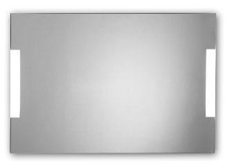 KROLLMANN Badspiegel mit LED-Beleuchtung, 90 x 60 cm, 220-240V, Spiegel mit Tageslicht Badezimmerspiegel
