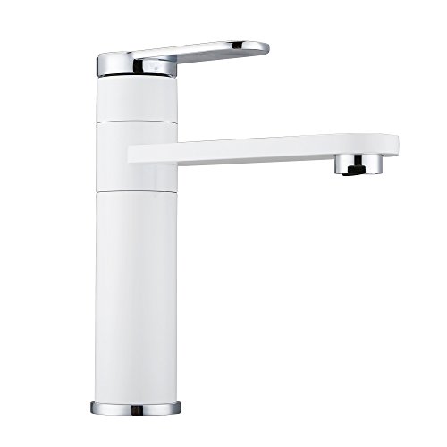 Dailyart® Weiß Design Bad Waschtisch Armatur Wasserhahn