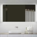 Design LED Badezimmerspiegel Badspiegel Lichtspiegel mit Led Beleuchtung 140 x 60 cm