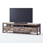 Design Lowboard im Factory Chic Design Braun Pharao24