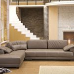 Design Voll-Leder Ecksofa Sofa-Garnitur Eckgruppe Couch Ledersofa 5042-L-1106