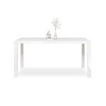 Esstisch Esszimmertisch Küchentisch Schreibtisch Primo Hochglanz weiß 160x80 cm