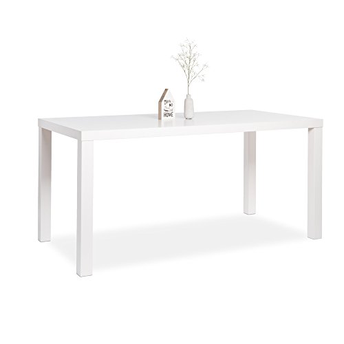 Esstisch Esszimmertisch Küchentisch Schreibtisch Primo weiß 160x80 cm