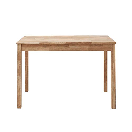 Esszimmertisch aus Eiche Massivholz geölt Breite 70 cm Tiefe 50 cm rechteckige Tischform Pharao24
