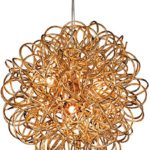 Firstlight 3476 CH 25 W Stella Anhänger, chrom, metall, kupfer, G9 25 wattsW 230 voltsV