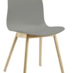 HAY - About a Chair AAC 12 - grau - klar lackiert - Hee Welling and Hay - Speisezimmerstuhl - Design - Esszimmerstuhl