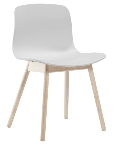 HAY - About a Chair AAC 12 - weiß - klar lackiert - Hee Welling and Hay - Design - Esszimmerstuhl - Speisezimmerstuhl
