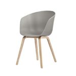 HAY - About a Chair AAC 22 - grau - klar lackiert - Hee Welling - Design - Esszimmerstuhl - Speisezimmerstuhl
