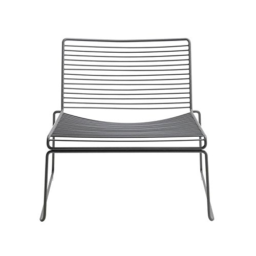 HAY Hee Lounge Stuhl, grau lackiert 72x67x67cm Sitzhöhe: 37cm