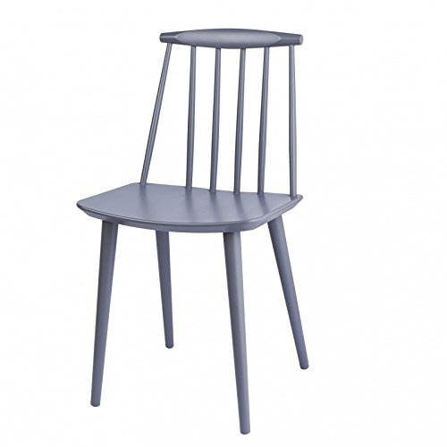 HAY J77 Stuhl, grau lackiert