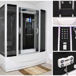 Home Deluxe | Duschtempel | Diamond BIG | schwarz | inkl. Whirlpool und Dampfsauna Home Deluxe | Duschtempel | Diamond BIG | schwarz | inkl. Whirlpool und Dampfsauna