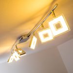LED Deckenstrahler „Krakau“ - Deckenlampe 6 flammig mit verstellbaren Köpfen - warmweißes Licht und hohe Lichtleistung mit 2100 LUMEN