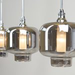 Höhenverstellbare LED Design HÄNGELEUCHTE VITREA lang / stilvoll und elegant / Blickfang für Ihr Zuhause