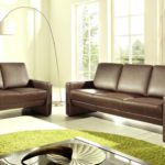LEDER Sofa Garnitur Couch 3 Sitzer + 2 Sitzer "TURIN V1" Wohnlandschaft 2er +3er ~ VOLL LEDER ~ NEU
