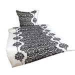 Leonado Vicenti 4 teilig / 2x2 tlg. Bettwäsche 135x200 cm in schwarz/weiß aus Microfaser klassisch Set mit Reißverschluss Leonado Vicenti 4 teilig / 2x2 tlg. Bettwäsche 135x200 cm in schwarz/weiß aus Microfaser klassisch Set mit Reißverschluss