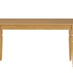 LifeStyleDesign 628044 Tisch Rimini, kiefer massiv, gebeizt gewachst, 75 x 80 x 110 cm