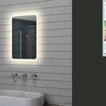Lux-aqua Design LED Badezimmerspiegel Lichtspiegel Wandspiegel Spiegel 40x60cm