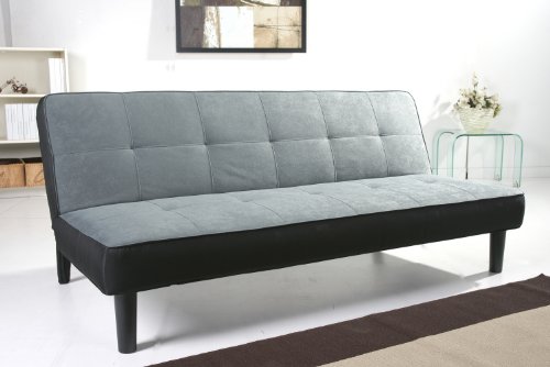 Paulo Schlafcouch Stoff grau Schlaffunktion Sofa Paulo Schlafcouch Stoff grau Schlaffunktion Sofa