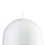 Pendelleuchte 1-flammig House Farbe (Schirm): Weiß / Grün