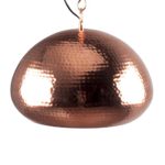 Pendelleuchte Hammered Oval Copper von ZUIVER