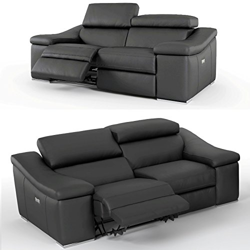 Relax Sofa Ledersofa Ledercouch Funktionssofa Funktionscouch Sofa Couch 2-Sitzer
