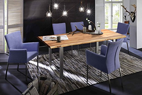 SAM® Stilvoller Esszimmertisch Quarto aus Akazie Tisch geölt 180 x 90 x 77 cm