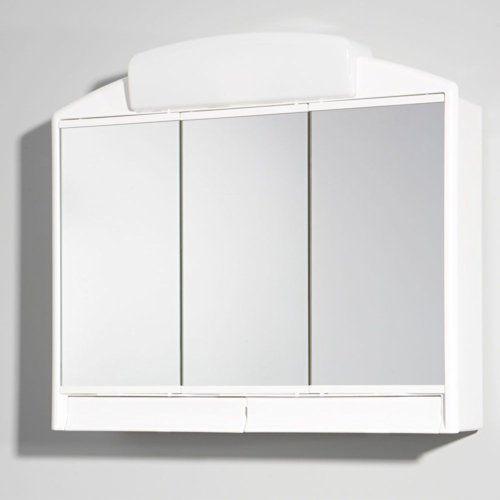 Spiegelschrank weiß 59 x 51 cm Pharao24