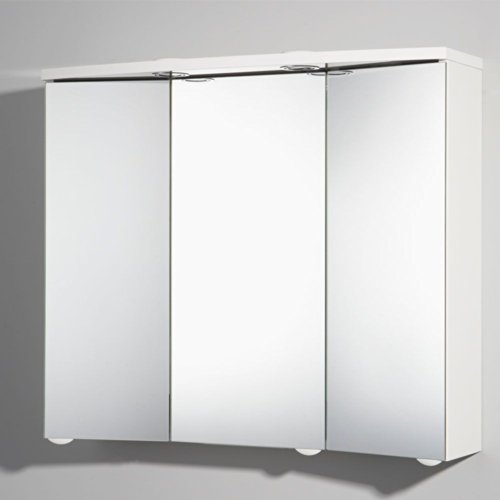 Spiegelschränke Bad 75 x 65 cm weiß Pharao24