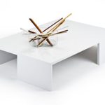 mobilifiver Rachele Couchtisch, Holz, Weiß glänzend, 90 x 60 x 21 cm mobilifiver Rachele Couchtisch, Holz, Weiß glänzend, 90 x 60 x 21 cm