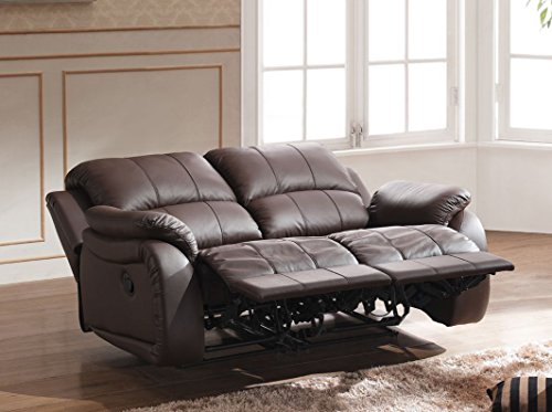 Voll-Leder Couch Sofa Relaxsessel Polstermöbel Fernsehsessel 5129-2-377 sofort