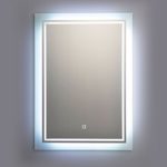 Wandspiegel mit LED Beleuchtung 40 x 60 cm
