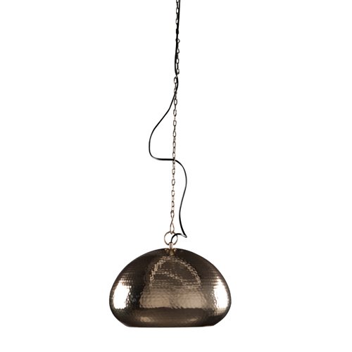 Zuiver 5300019 Pendant Lamp Hammered, oval, Messing