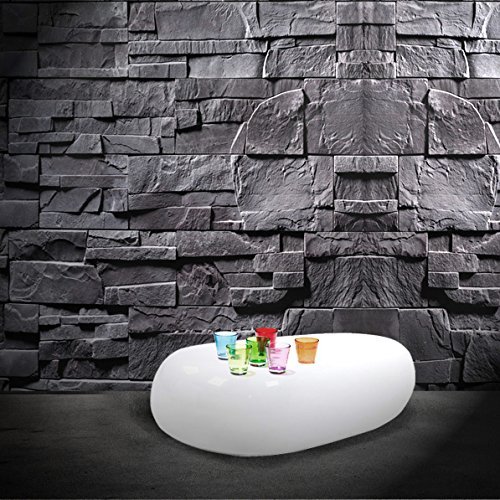 Lounge Design Nachttisch Baja Lounge Tisch Tisch Illu Oval Hochglanz weiß Glasfaser 13962