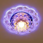 LED-Ganglichter Flurbeleuchtung LED-Strahler Decke Wohnzimmer Deckenstrahler Wohnzimmerlampe Kristall-Einbauleuchte