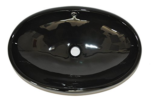 Art-of-Baan® - DESIGN Keramik Waschschale Aufsatz Waschbecken Lotus Effekt 450 mm x 250 mm x 120 mm (Picolo)