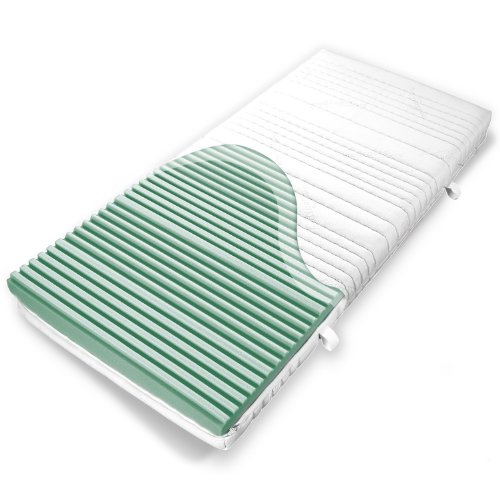 Ravensberger Matratzen® 7-Zonen Matratze Softwelle | HR Kaltschaummatratze H3 RG 40 (80-120 kg) | MADE IN GERMANY - 10 JAHRE GARANTIE | ÖKO-TEX® 100 Bezug Medicott-Silverguard 140x200 cm