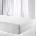 Velfont Matratzenbezug, elastische weisse Frottiergewebe 140x200 cm