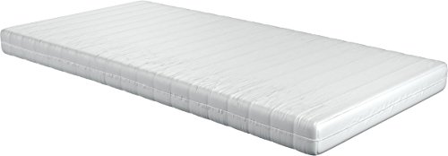 Fairmat orthopädische 7-Zonen Matratze | Komfortschaummatratze im Wellenschnitt | 16cm Gesamthöhe | Härtegrad H3 | Größe 90x200cm Fairmat orthopädische 7-Zonen Matratze | Komfortschaummatratze im Wellenschnitt | 16cm Gesamthöhe | Härtegrad H3 | Größe 90x200cm