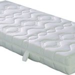 Badenia 3888360159 Bettcomfort Matratze, Irisette Lotus Tonnentaschenfederkern H3, 90x200 cm, weiß