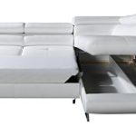 Polsterecke Sofa FABIO Wohnlandschaft mit Schlaffunktion Schlafsofa Schlafcouch Kunstleder Webstoff Polsterecke Sofa FABIO Wohnlandschaft mit Schlaffunktion Schlafsofa Schlafcouch Kunstleder Webstoff