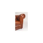 Kare Design Sessel Oxford Bycast Leder Cognac B115xT95xH76