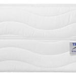 Traumnacht XXL de Luxe 7-Zonen Kaltschaummatratze mit Visco-Gelschaumauflage Härtegrad 2,5 (H2,5), 140 x 200 cm, weiß