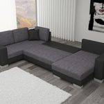 Couch Couchgarnitur Sofa Polsterecke MC 10 U Wohnlandschaft Schlaffunktion