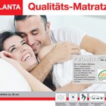 Gigapur Atlanta 28657 | 7-Zonen Kaltschaummatratze H3 | Komfort Schaumstoff-Matratze | Bezug abnehmbar | 140 x 200 x 25 cm